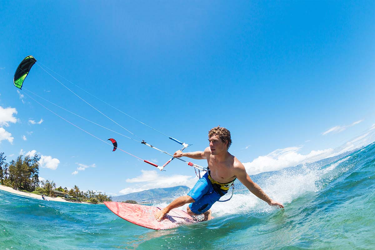 Kite surf em Ilhabela