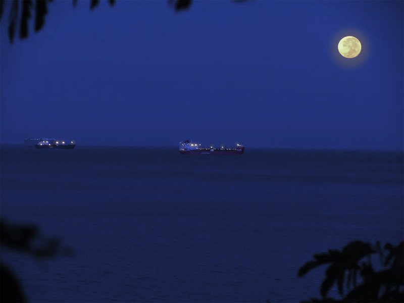 Pôr da Lua